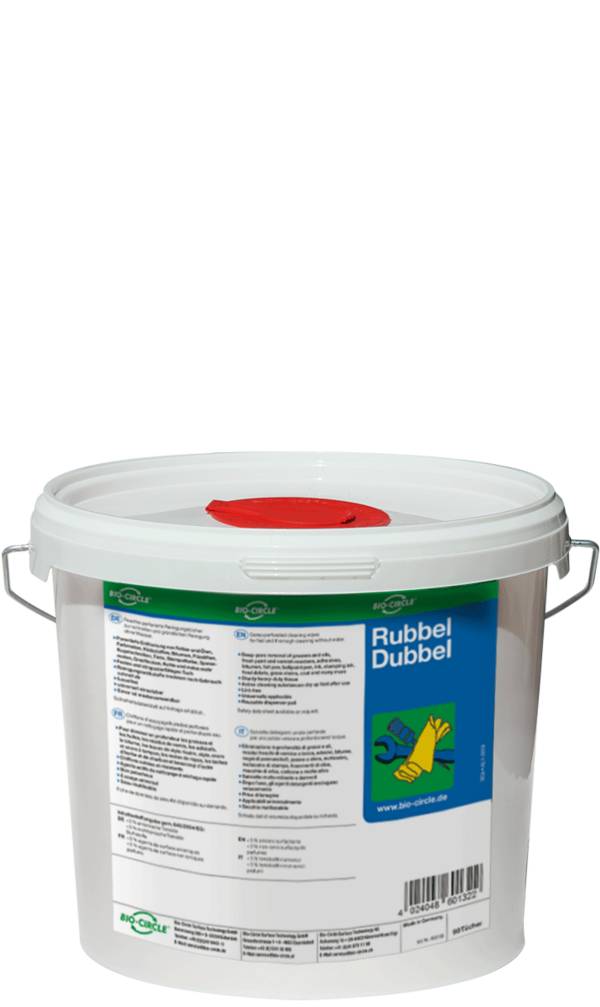 BIO-CIRCLE Handreinigungstücher Rubbel-Dubbel