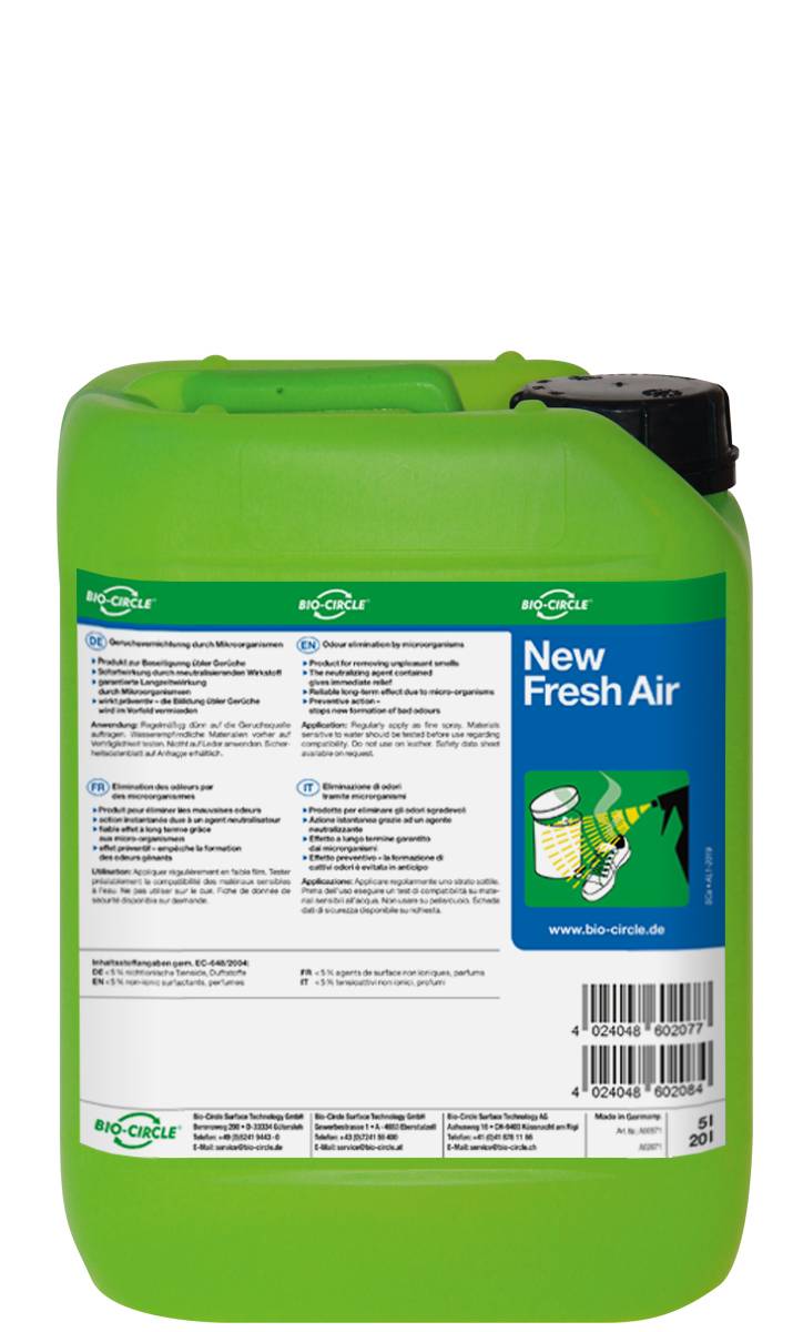 BIO-CIRCLE Geruchsentferner New Fesh Air, 5L Kanister-1