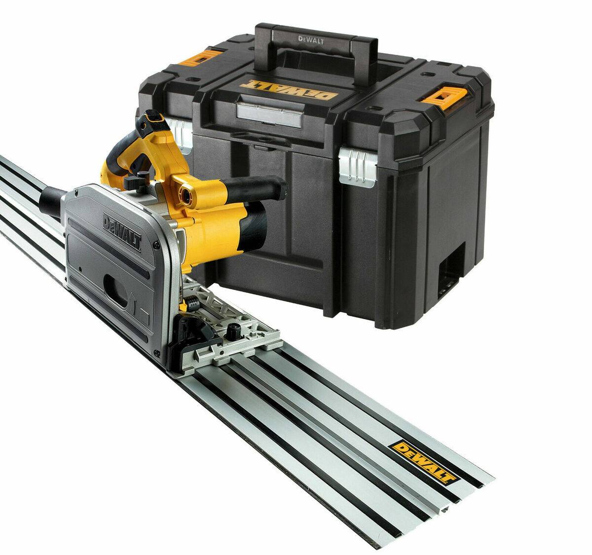 DeWalt DWS520KTR Tauchkreissäge im Set inkl. Führungsschiene-0
