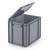 RAJAPACK Euroboxen mit Deckel 400 x 300 x 320 mm