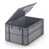 RAJAPACK Euroboxen mit Deckel 600 x 400 x 290 mm