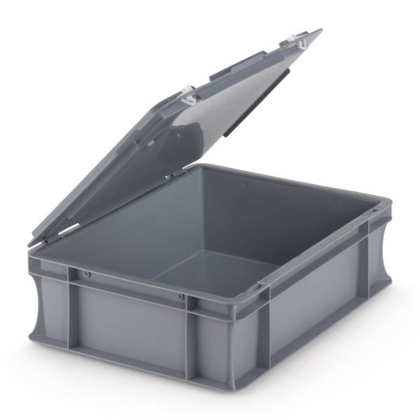 RAJAPACK Euroboxen mit Deckel 400 x 300 x 120 mm