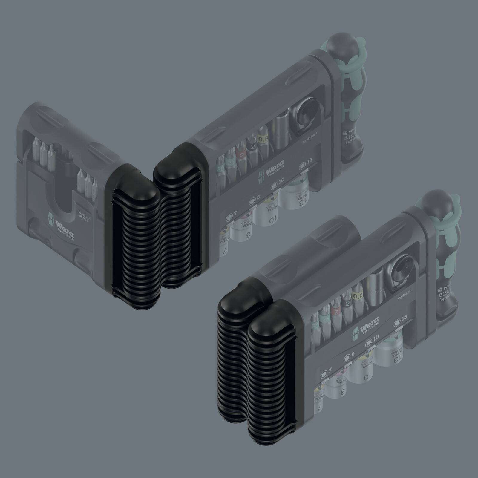 Wera Tool-Check Modular Set 1 Werkzeug Set mit Winkelschlüssel und Schraubendreher-3