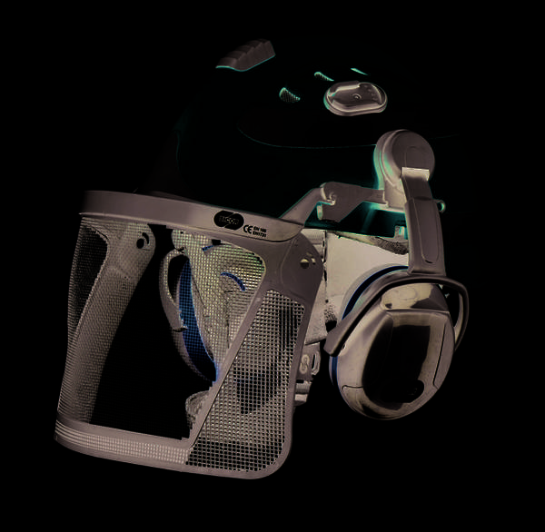 Dräger Drathgitter-Visier für HPS 3500 Schutzhelm Kopfschutz Helm für Baustellen