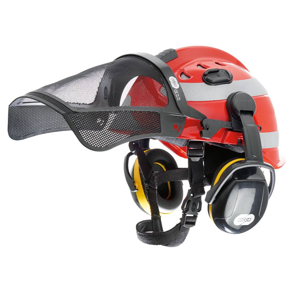 Dräger Drathgitter-Visier für HPS 3500 Schutzhelm Kopfschutz Helm für Baustellen-1