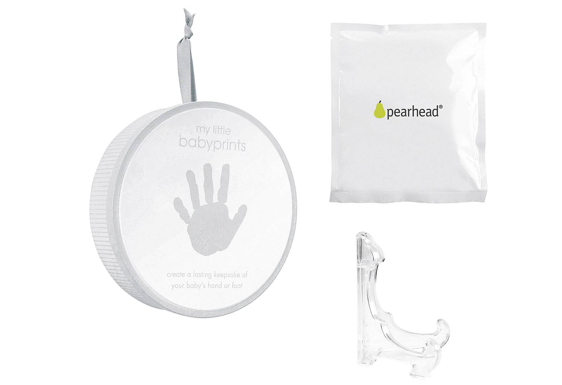 PEARHEAD Meine kleinen Babyabdrücke grau-1