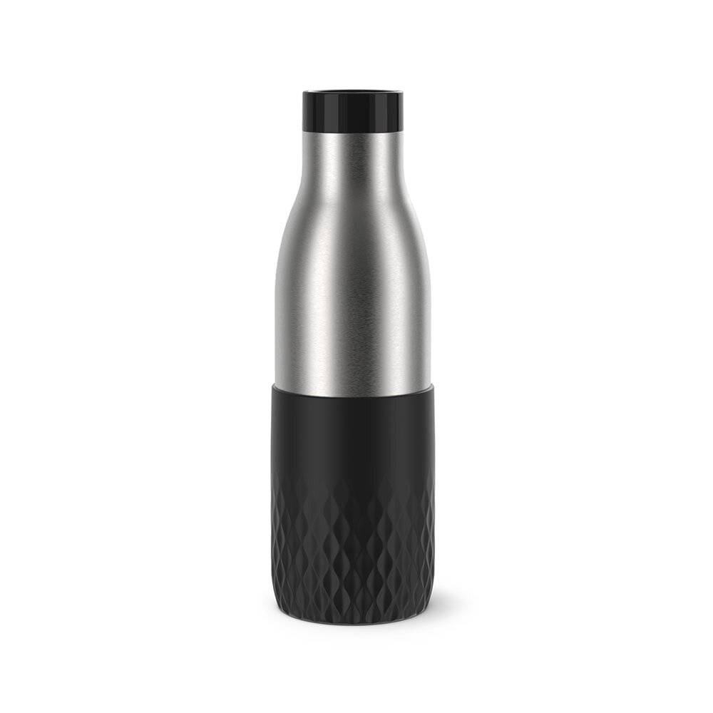 EMSA Bludrop Sleeve N3110500, 500 ml, Fitness, Sport, Schwarz, Edelstahl, Edelstahl, Junge/Mädchen, 24 h-5
