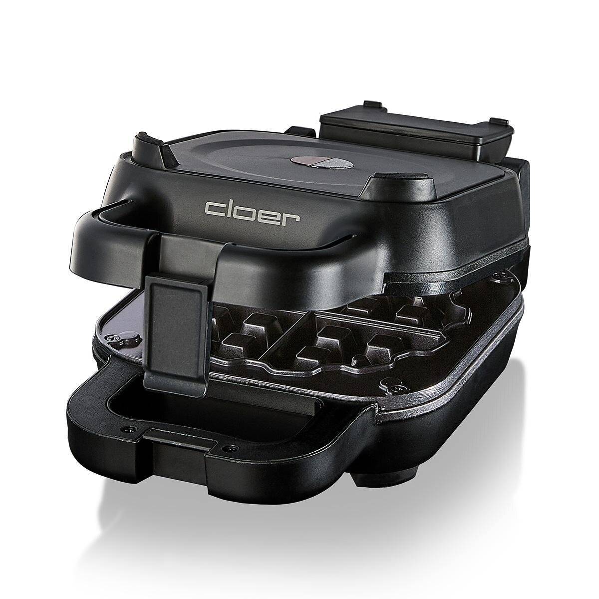 Cloer Waffel Pie Maker 6150 800 W, 160 mm, 115 285 mm-3