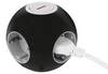 REV PowerGlobe, Würfelsteckdose, Steckdose rund, mit Schalter, 1,4m 3500W,