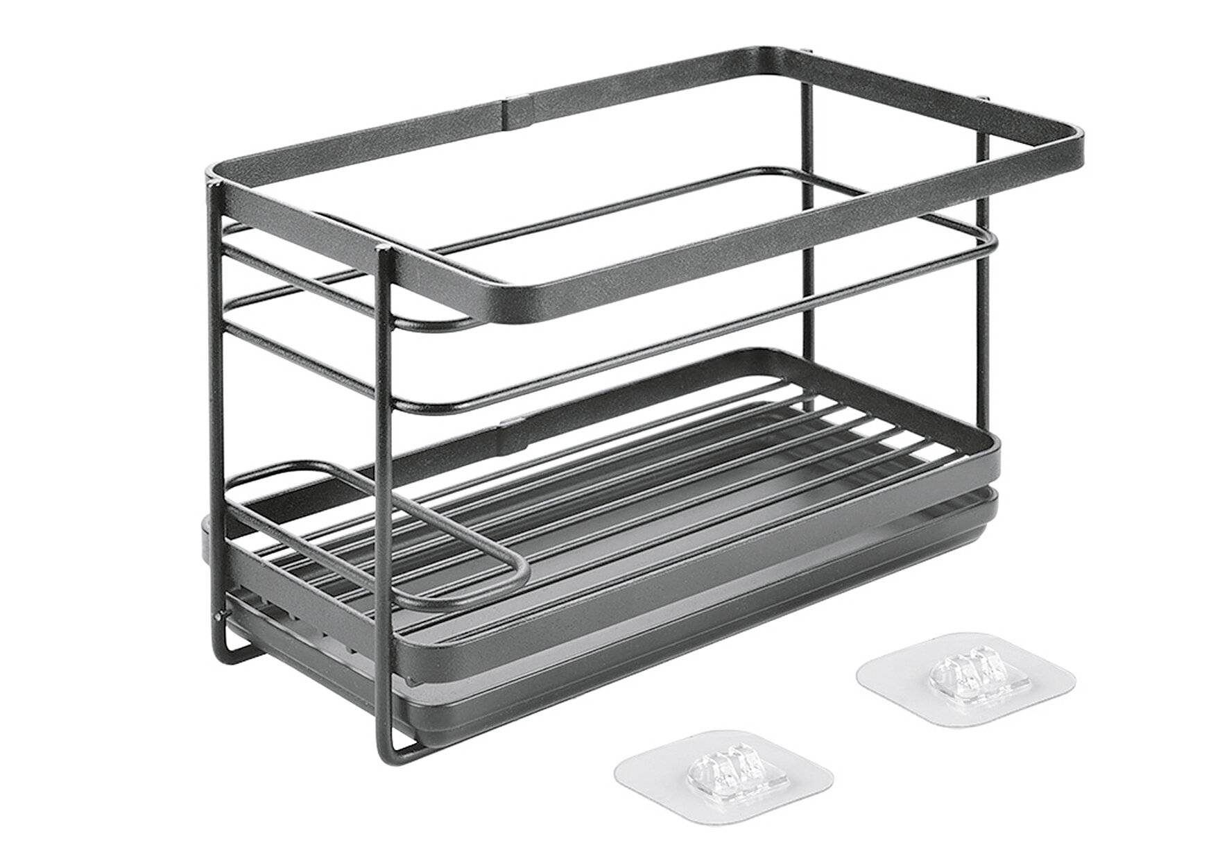 Metaltex 352900000 küchenhalter, Stahl, Schwarz-0