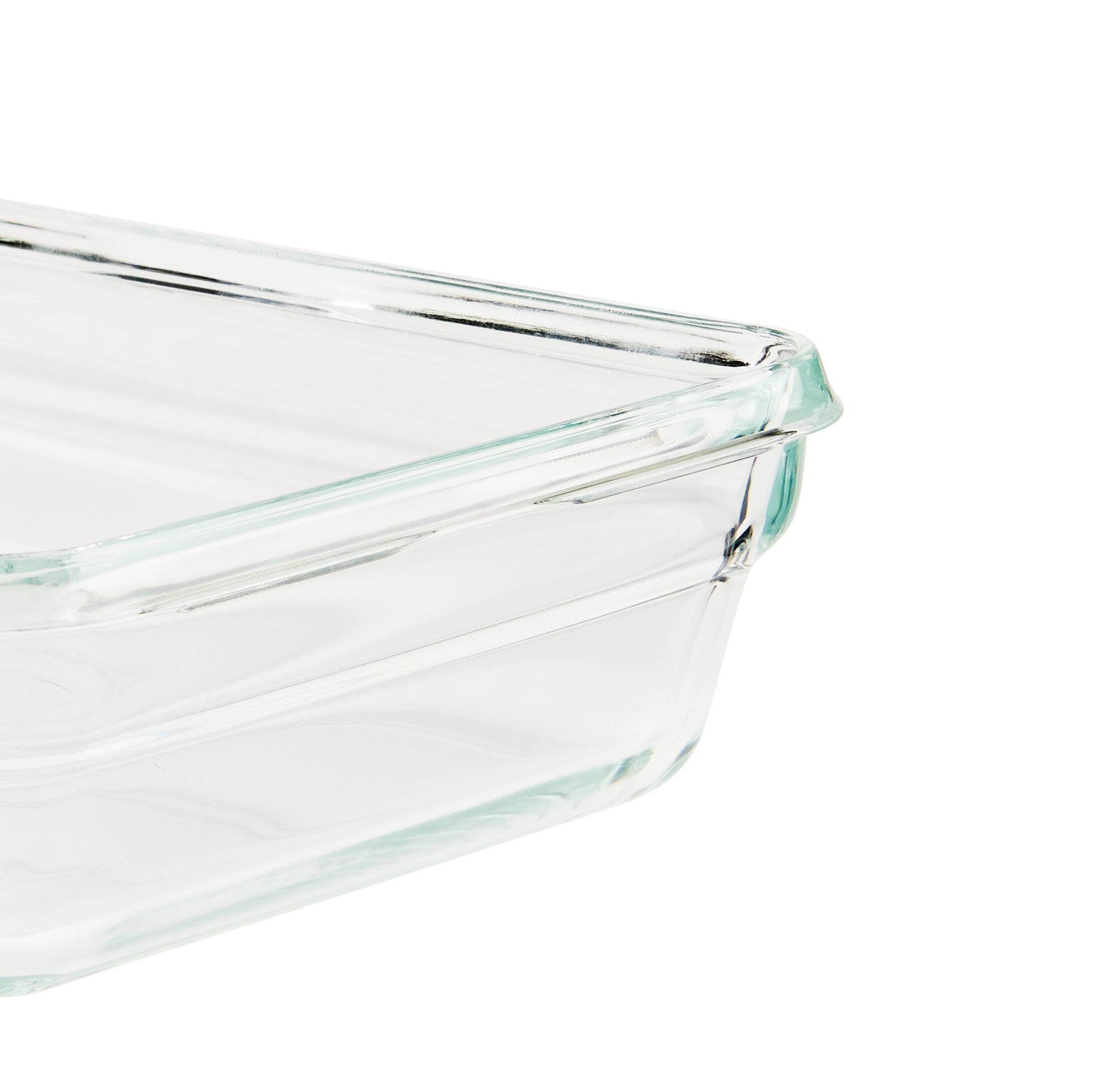 Emsa N10508 Clip & Close Glas Frischhaltedosen-Set 3-teilig | 0,18/0,45/1,3 L | stapelbar |-1