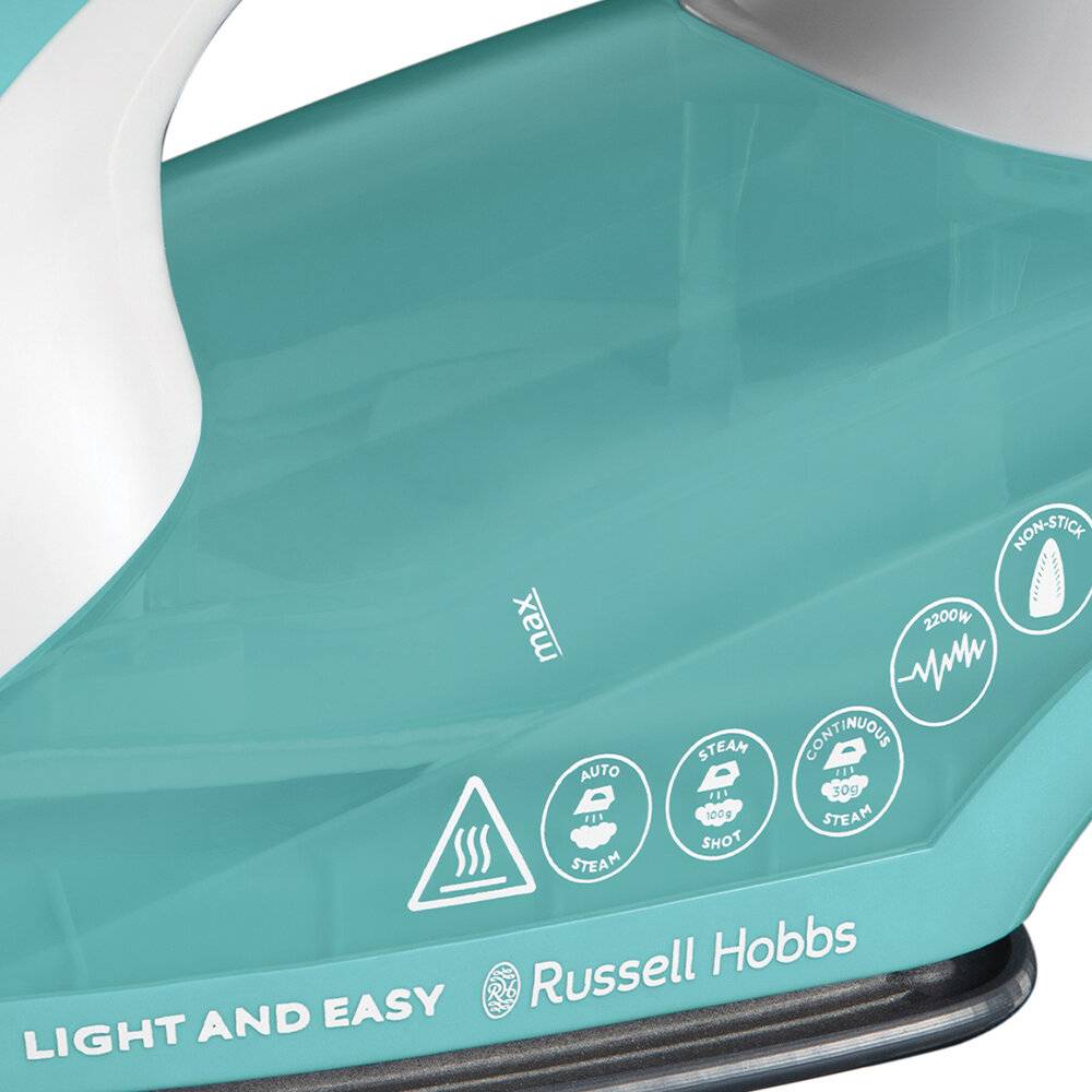 RUSSELL HOBBS - Ferro a Vapor 26470-56 Russell Hobbs 26470-56 Light & Easy Dampfbügeleisen-4