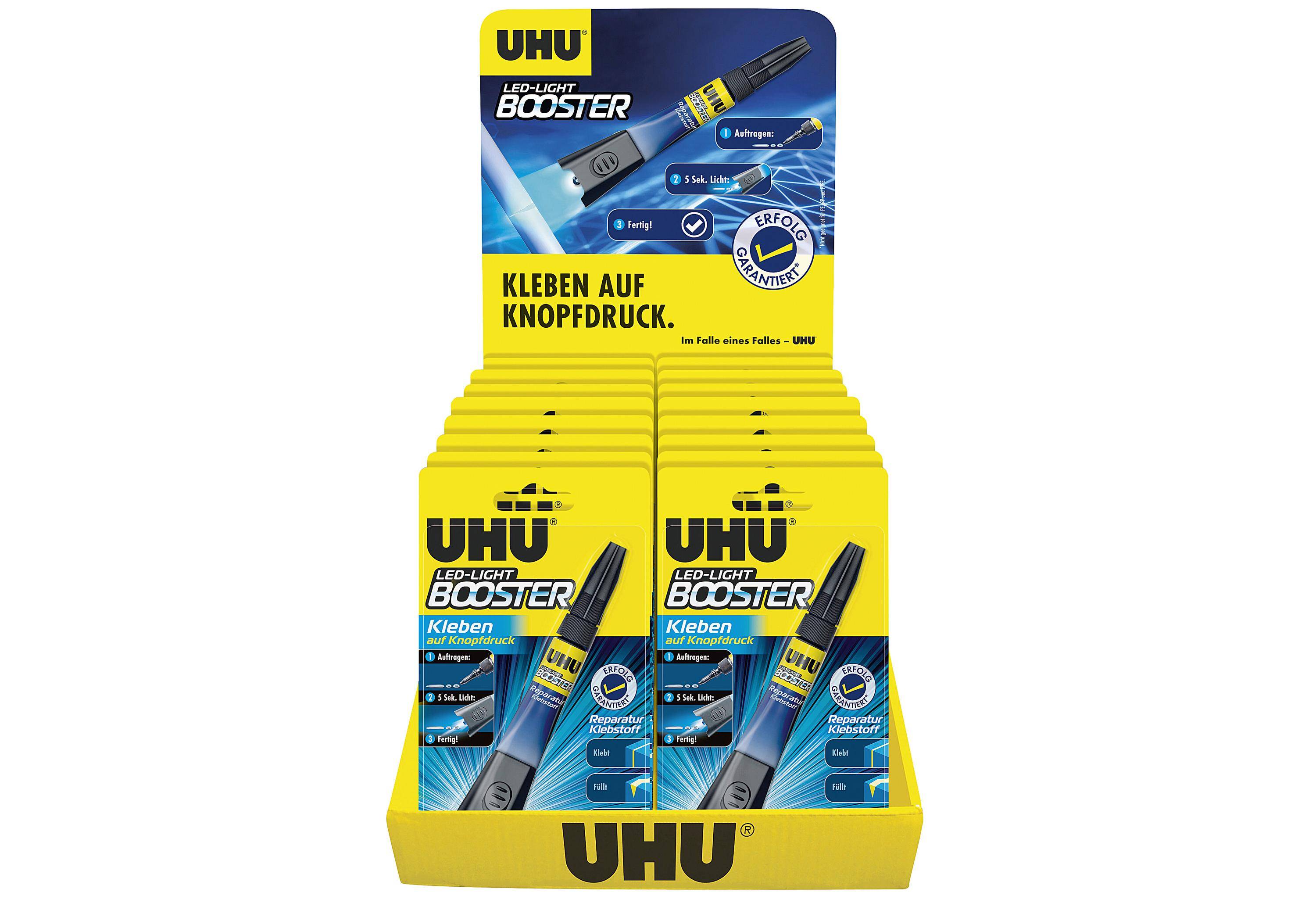 UHU Display Booster Reparatur Klebstoff 3g 16Stück