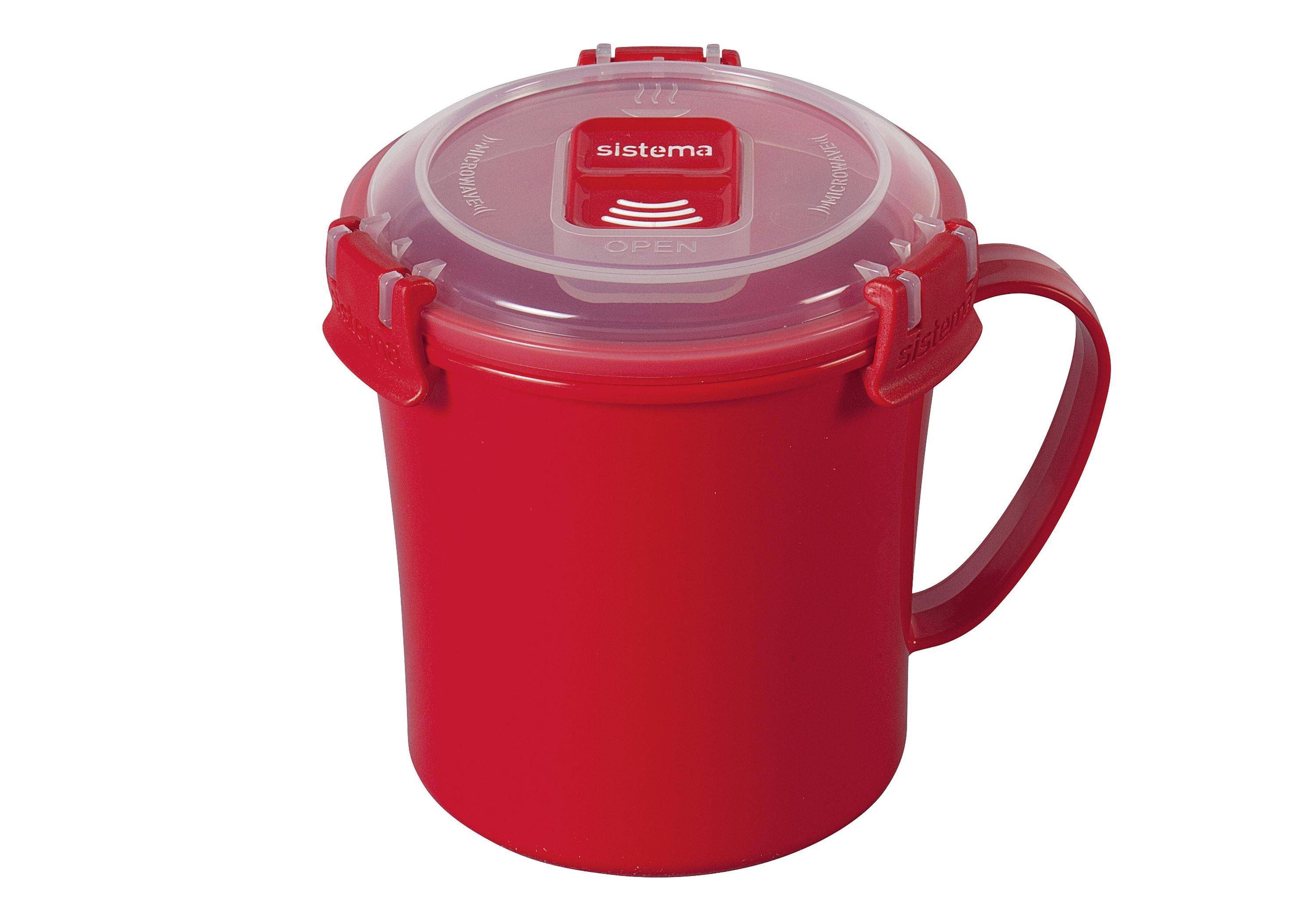 Sistema SI1107 Mikrowellen-Suppentasse, rot (1-0
