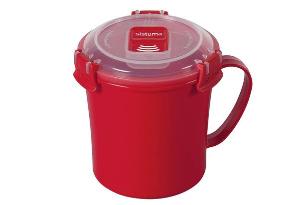 Sistema SI1107 Mikrowellen-Suppentasse, rot (1