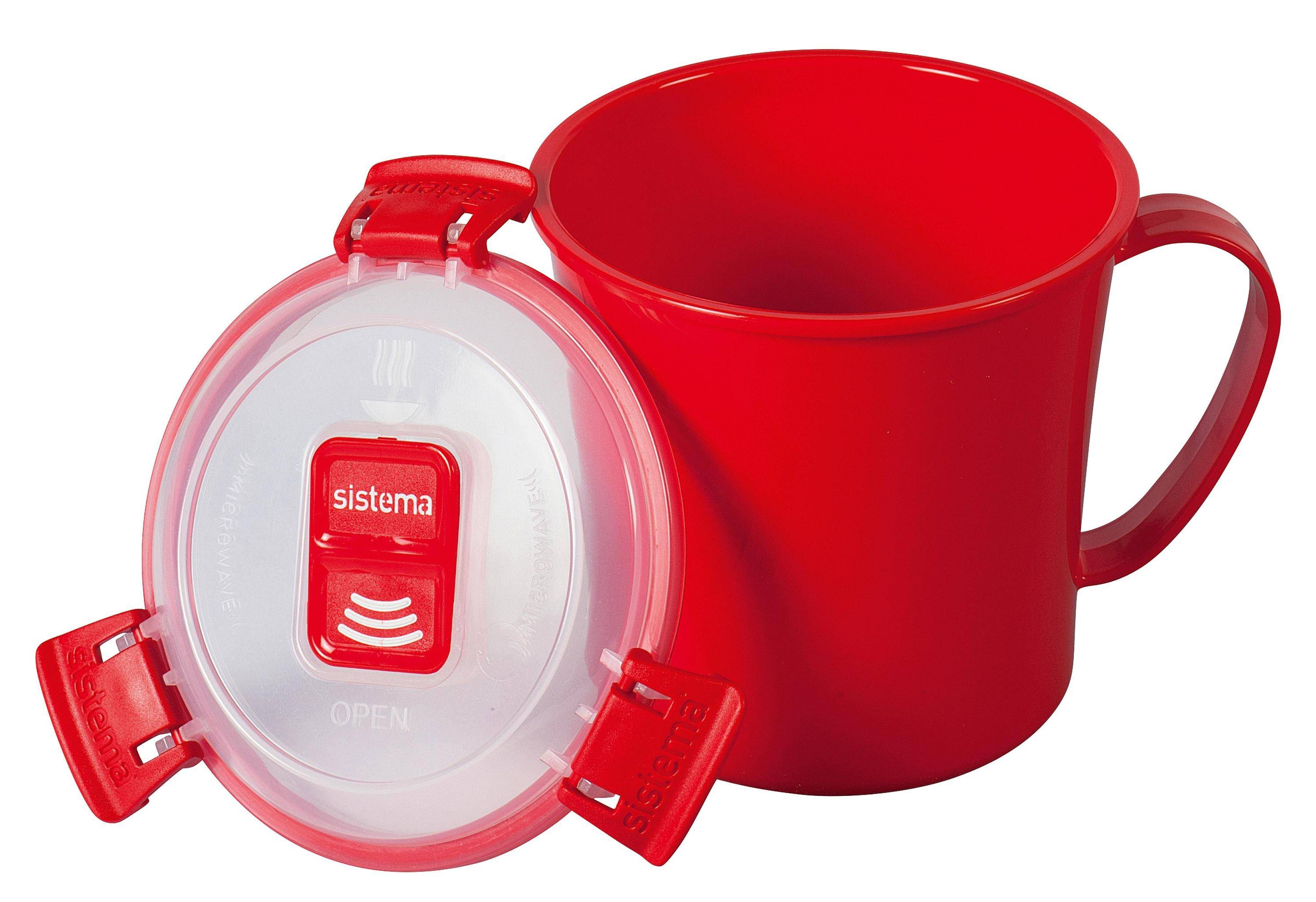 Sistema SI1107 Mikrowellen-Suppentasse, rot (1-1
