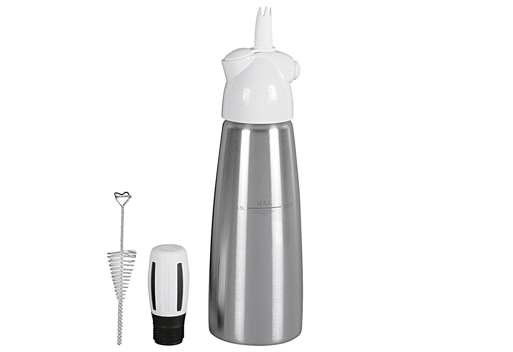 ISI Sahnebereiter Easy Whip Plus 0,5 l Edelstahl
