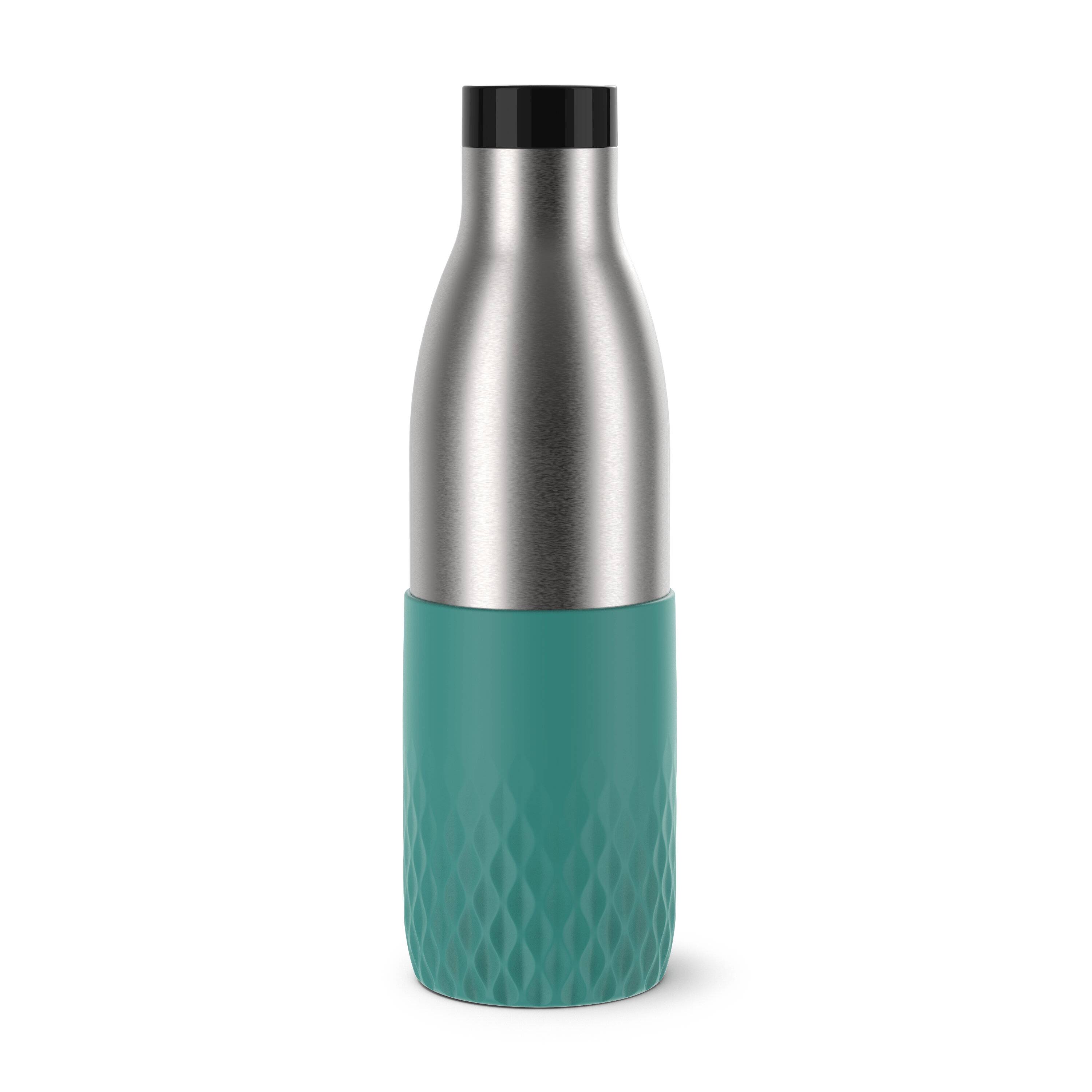 Emsa Bludrop Color Drinking Trinkflasche | N31102 Edelstahl 0,7 L Hält 24h Kalt / 12h-5