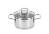 Silit Style Kochtopf 16cm, Glasdeckel, Bratentopf 1,5l, Edelstahl poliert, Topf