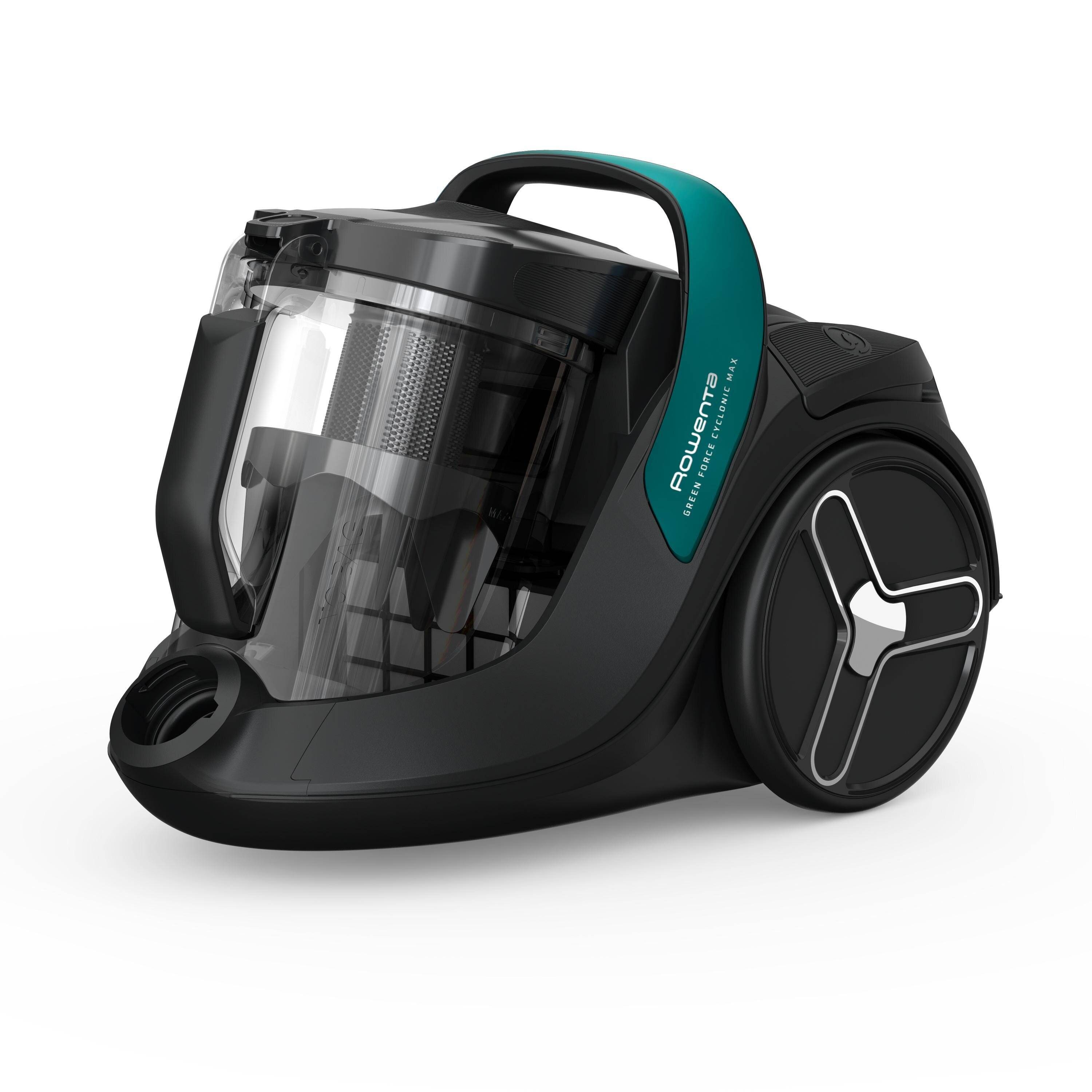 Rowenta Green Force Cyclonic Max RO7B12, 900 W, Zylinder-Vakuum, Trocken, Beutellos, 2,5 l, HEPA-2
