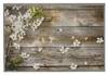 MD-ENTREE Sauberlaufmatte Impression Flowers on Wood 40x60cm braun
