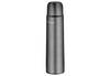 ThermoCafé Thermosflasche Edelstahl Everyday, Edelstahl grau 700ml, Isolierflasche