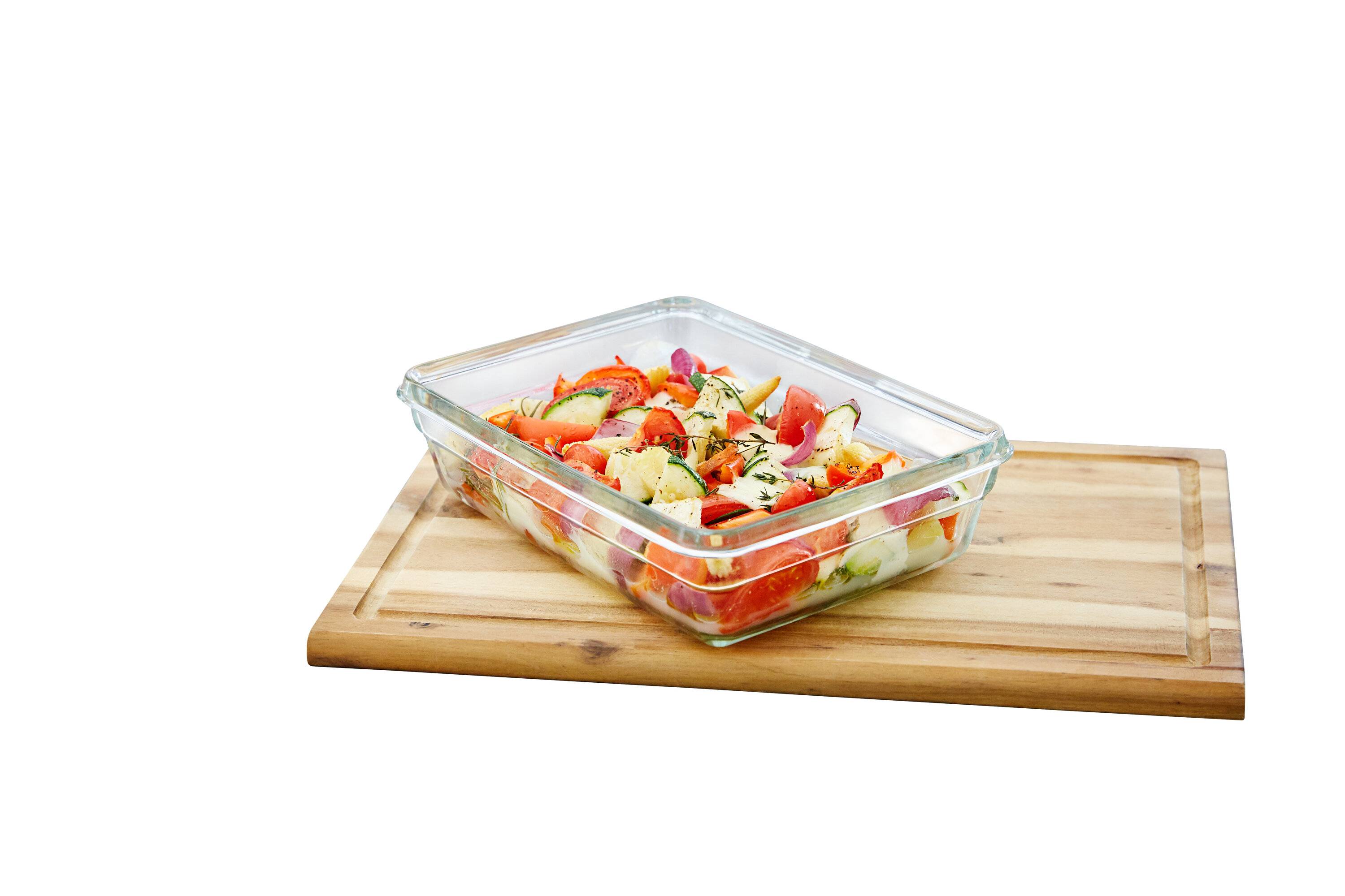 Emsa N10508 Clip & Close Glas Frischhaltedosen-Set 3-teilig | 0,18/0,45/1,3 L | stapelbar |-2