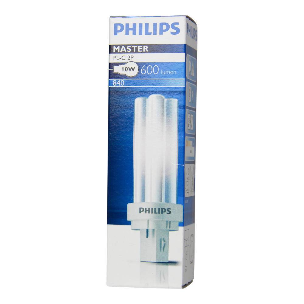 Preisbild für Philips Lighting Kompaktleuchtstofflampe 10W G24d-1 nws PL-C 10W/840/2p