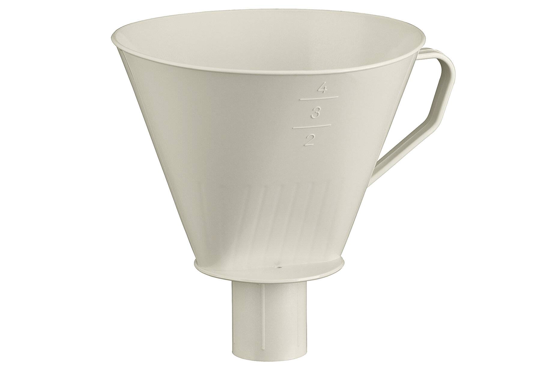 alfi AROMA PLUS, oatmeal beige, Kaffeefilter aus Bio-Kunststoff für Filterpapier Größe 4,-0