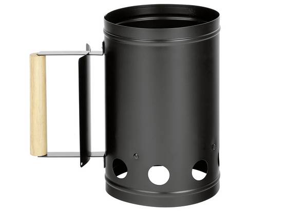 hi Kohleanzünder, Grillanzünder, Anzündhilfe aus Metall,
