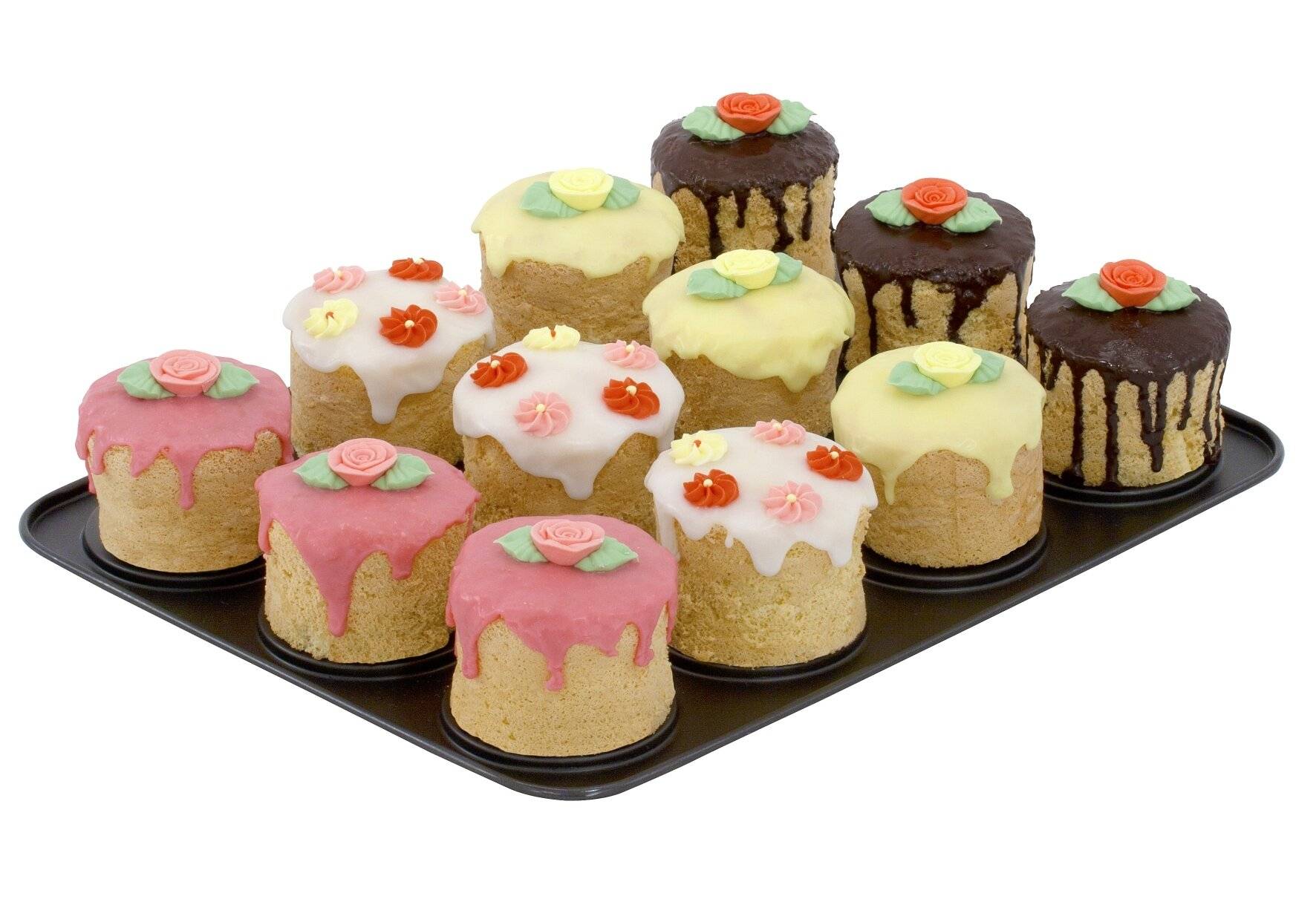 Zenker 7402 Special Creative 12er-Mini-Törtchen-Backblech – Vielseitig einsetzbare Cupcake-2