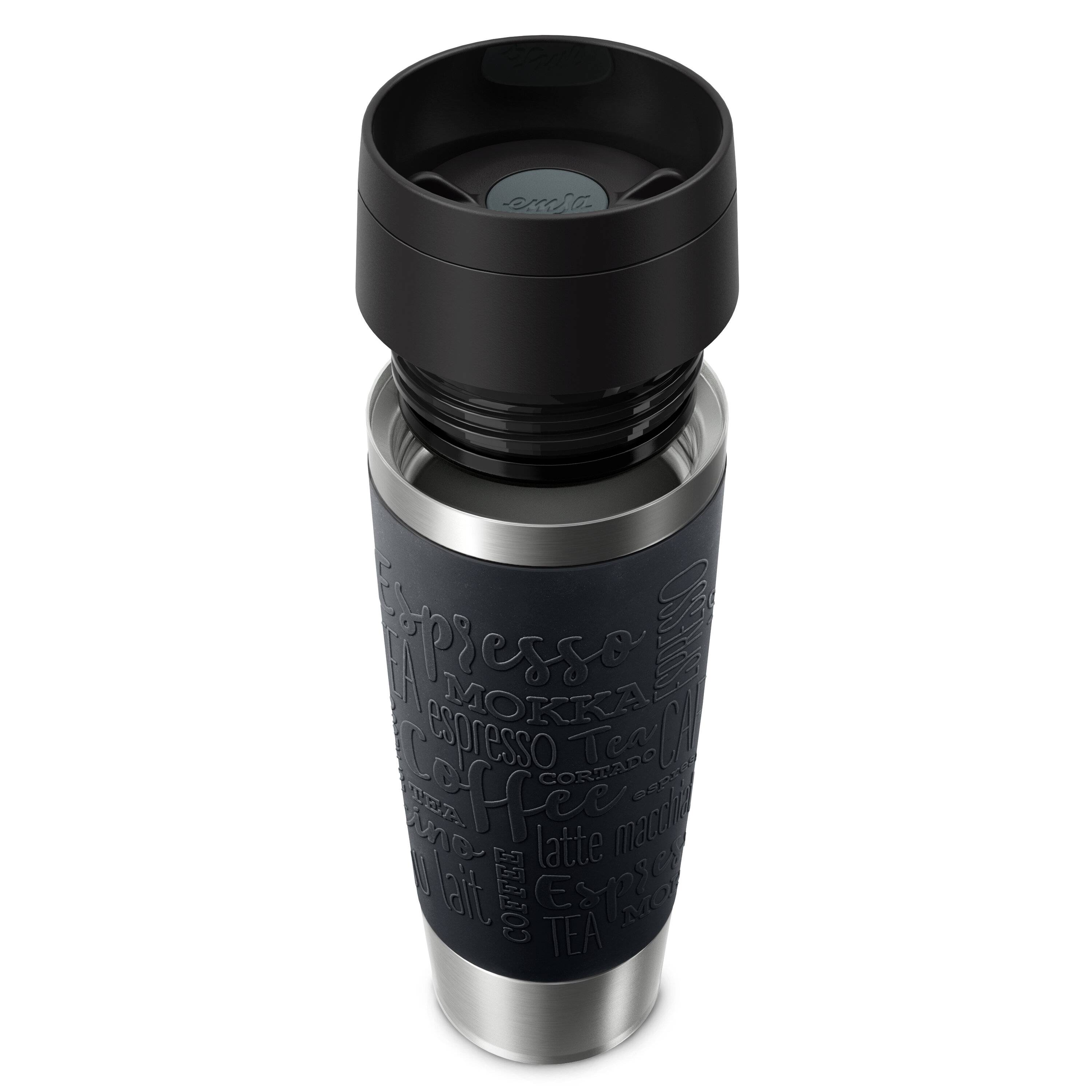 Emsa N20220 Travel Mug Classic Isolierbecher 0,5 Liter , neuer Komfort-Schraubverschluss-2