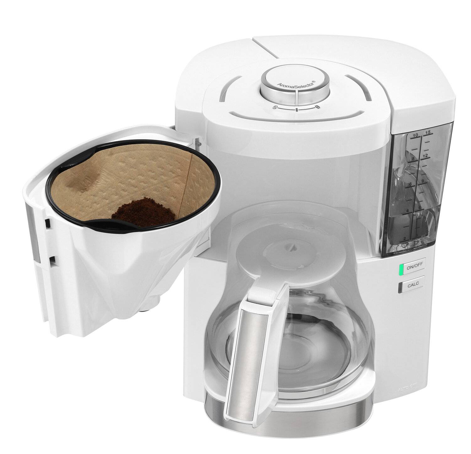 Melitta Look Perfection 1025-05 Filterkaffeemaschine mit Glaskanne, abnehmbaren-3