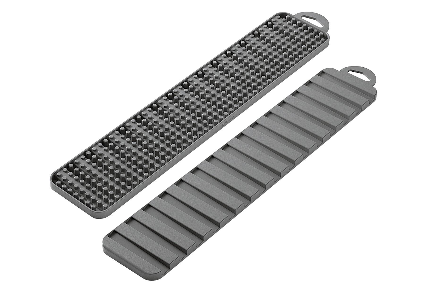 Metaltex 320485000 Gravity Slim Abtropfmatte grau, 40x8-0