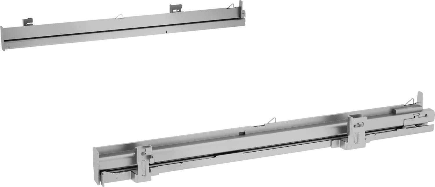 Bosch Clip-Vollauszug, Edelstahl, HEZ638000-0