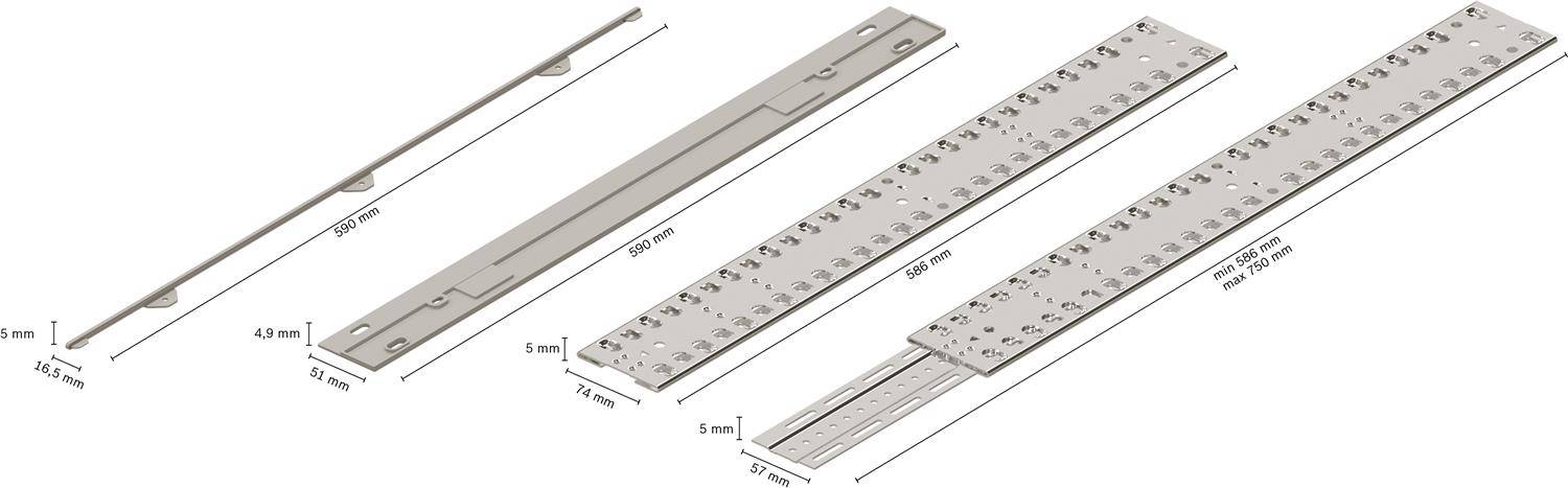 Bosch MDA Verbindungsschiene SGZ8BI00-1