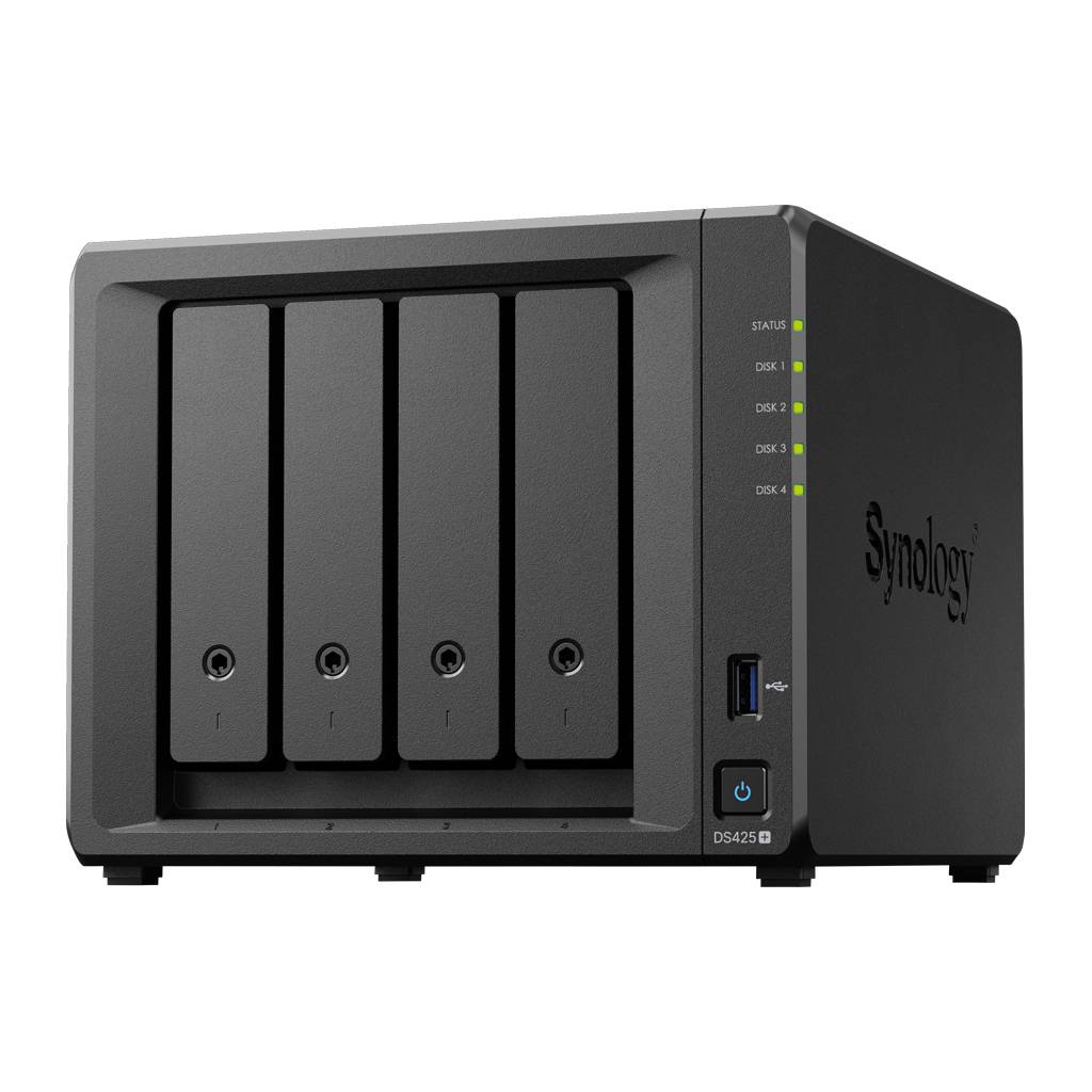 Synology DiskStation DS425+ 4 Einschübe NAS-Server Leergehäuse DS425+-0