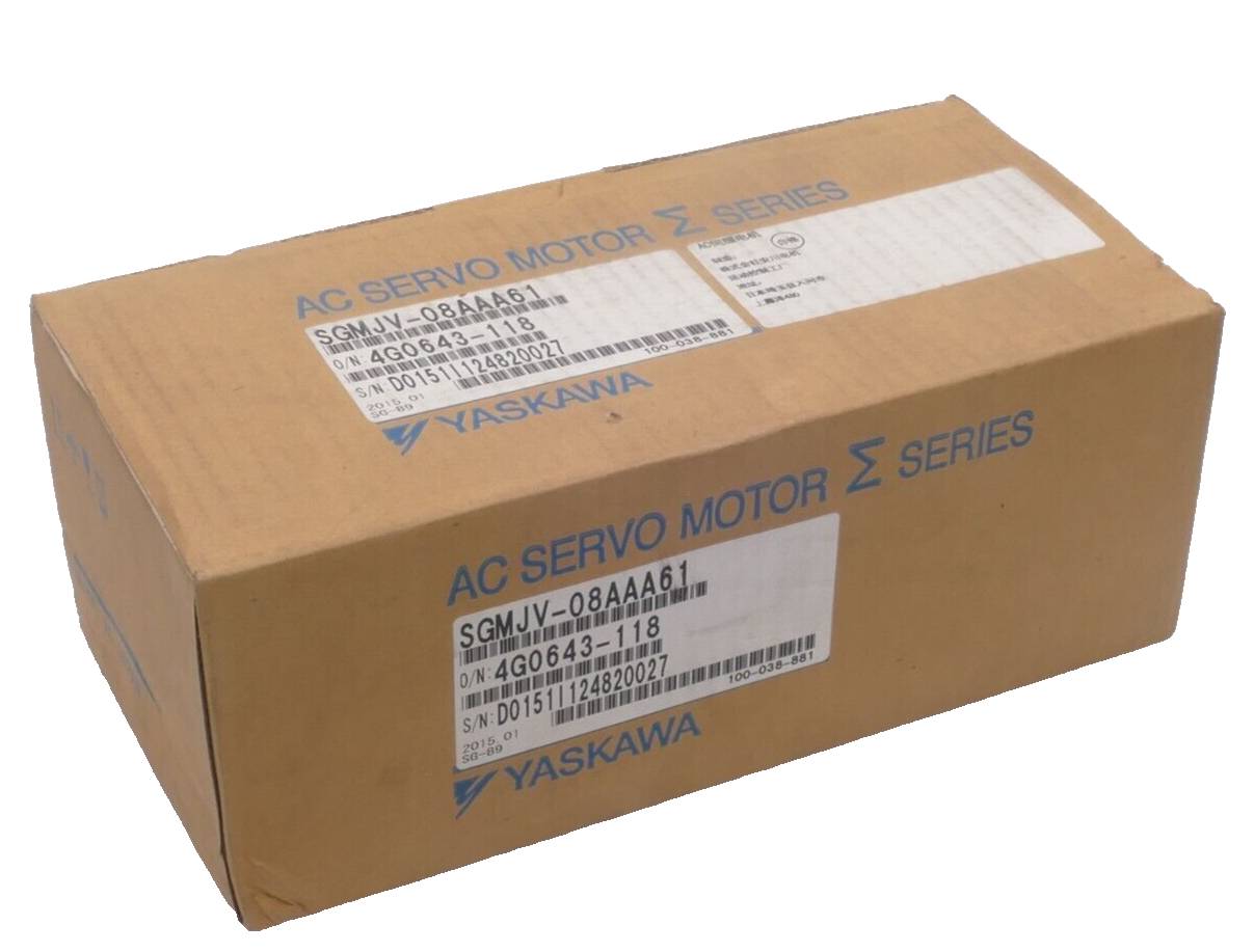 Yaskawa Electric AC Servo Motor 4G0643-118 | SGMJV-08AAA61-0
