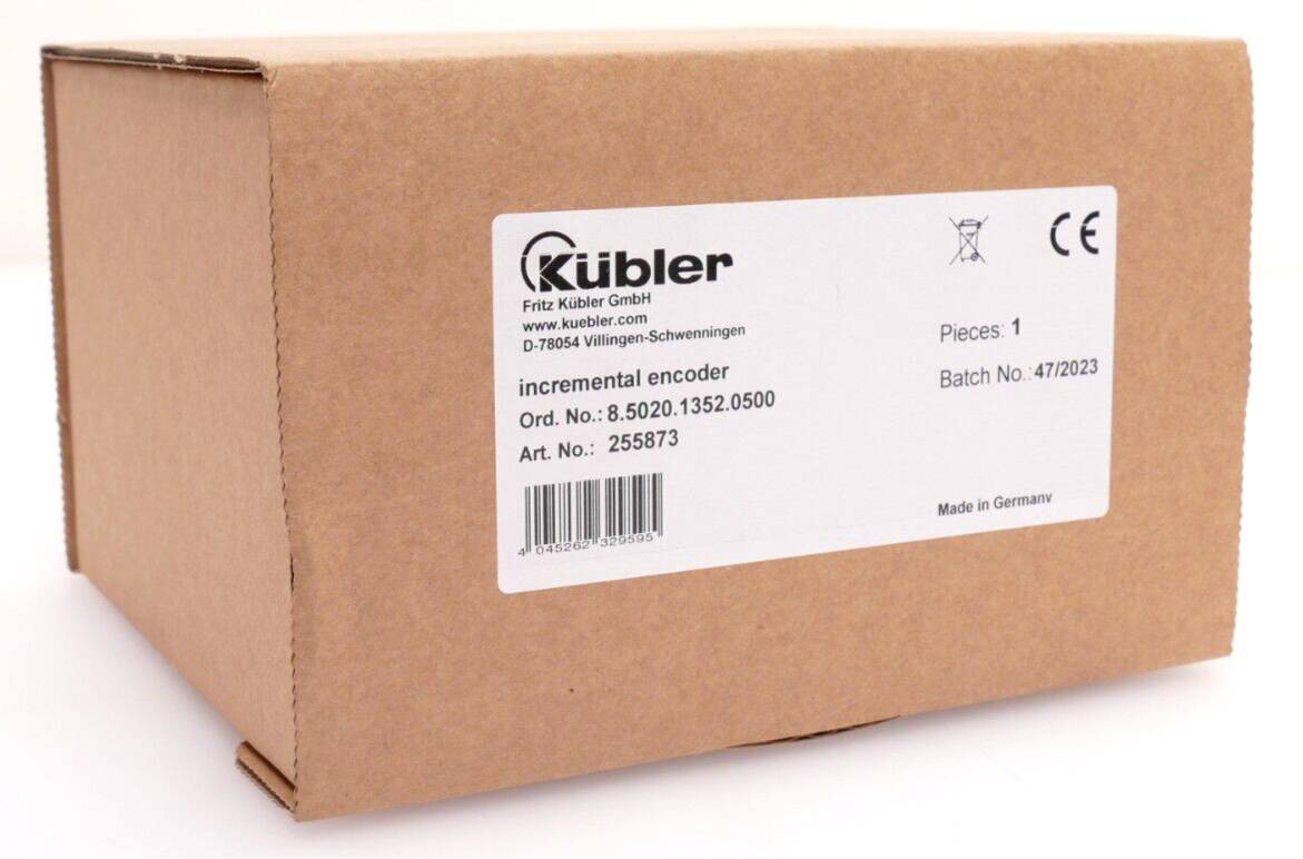 Kübler Inkremental Drehgeber 8.5020.1352.0500 | 255873-0