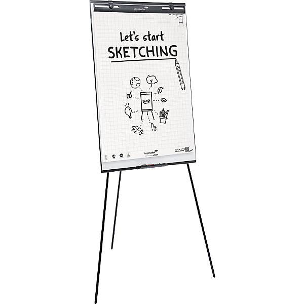 Flipchart SKETCH EASY Stahl lackiert Dreibein. Legamaster GmbH 84233449-4