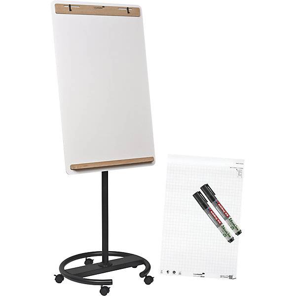 Flipchart SKETCH INFINITE Stahl emailliert Rundfuß mit Rollen. Legamaster GmbH 84233949-0