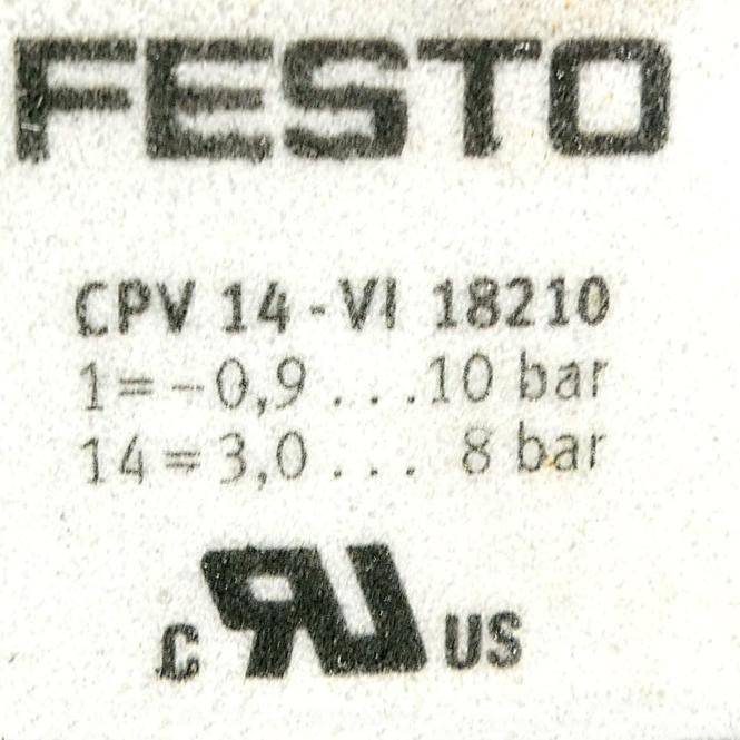 FESTO Ventilinsel 18210 (CPV14-VI )-1