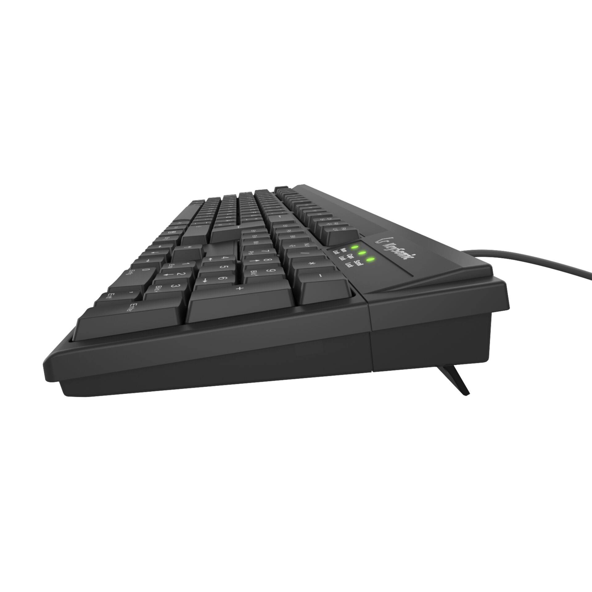 KSK-8008U-IP Full-Size USB Tastatur, Wasserfest nach IPX7, schwarz-3