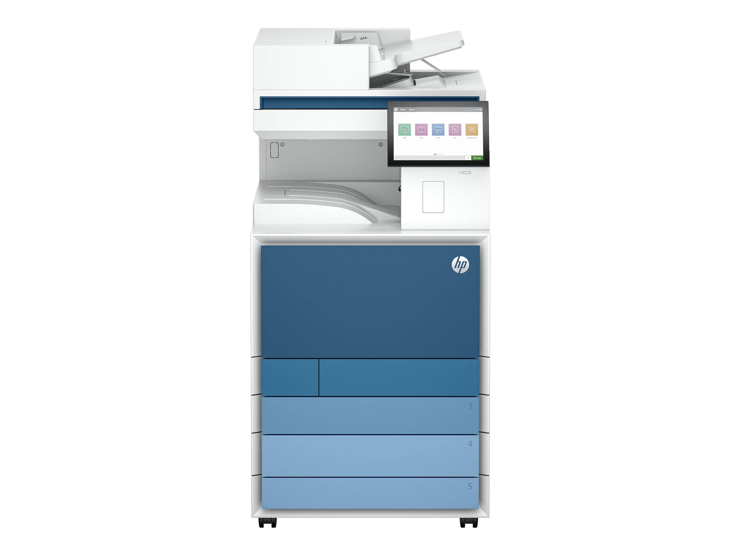 HP LaserJet Enterprise MFP 8801dn - Multifunktionsdrucker - Farbe - Laser - A3 (297 x 420 mm)-0