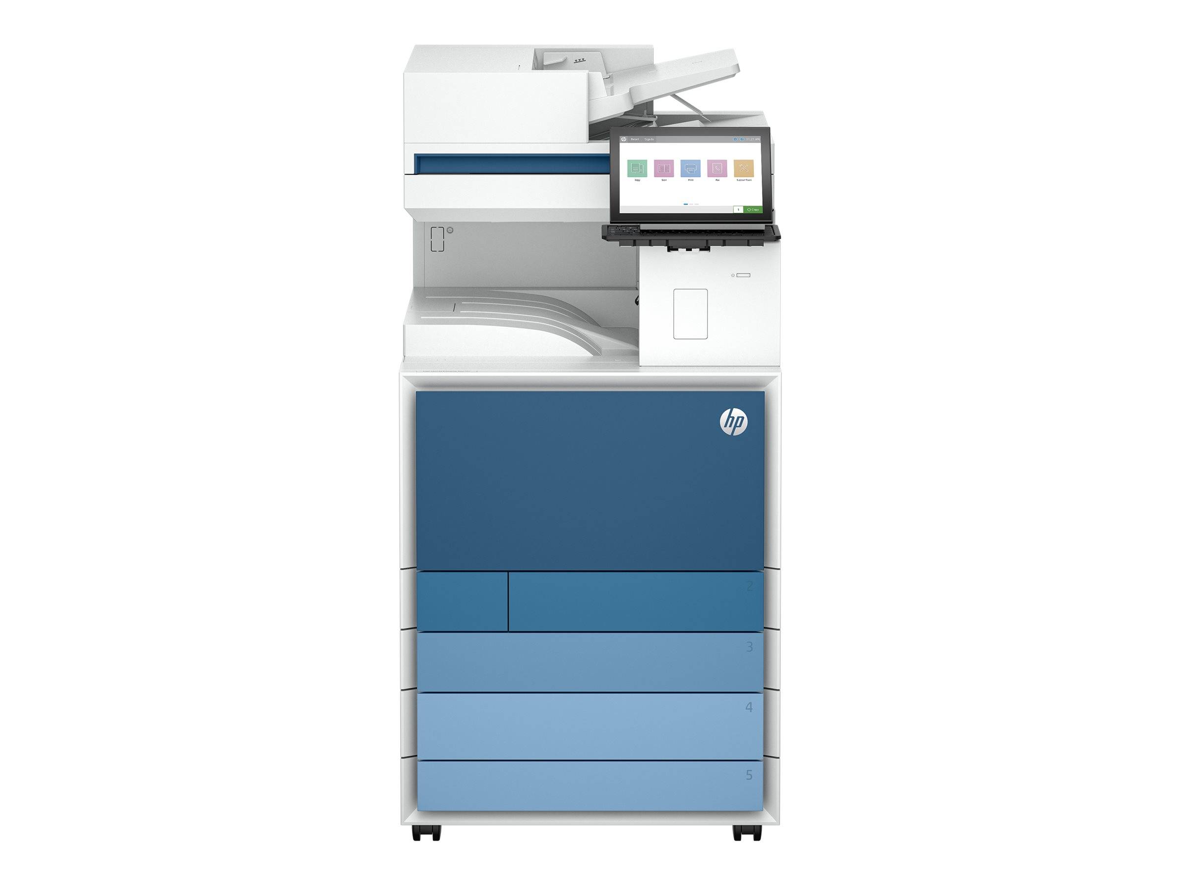 HP LaserJet Enterprise Flow MFP 8801z - Multifunktionsdrucker - Farbe - Laser - A3 (297 x 420 mm)-0