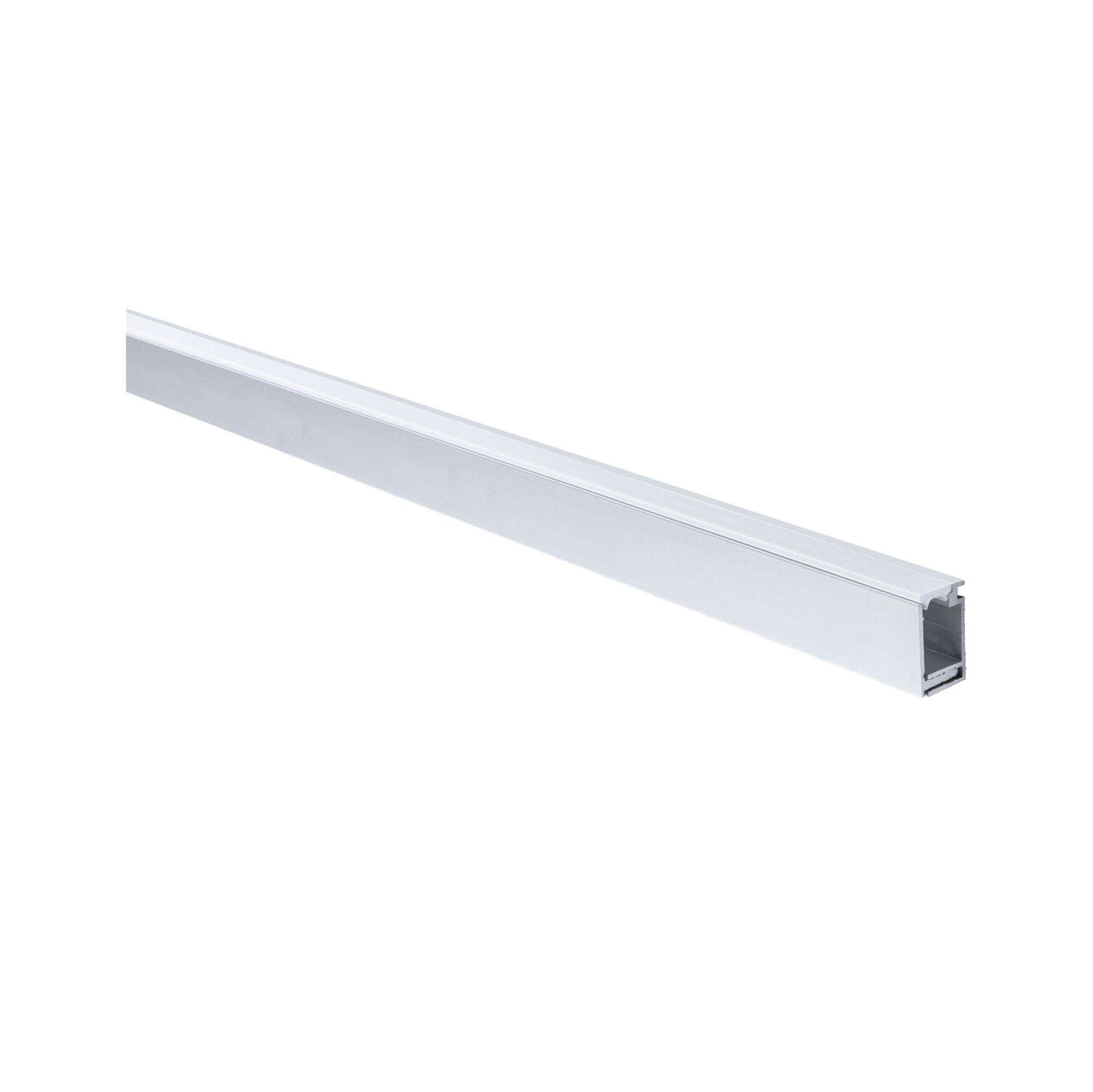 Paulmann LumiTiles Aufbauprofil Border mit Diffusor 2m Alu eloxiert,Satin Aluminium-0