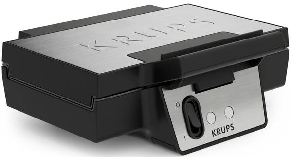 Krups Waffelautomat Waffle Maker Silver FDK261 eds/sw