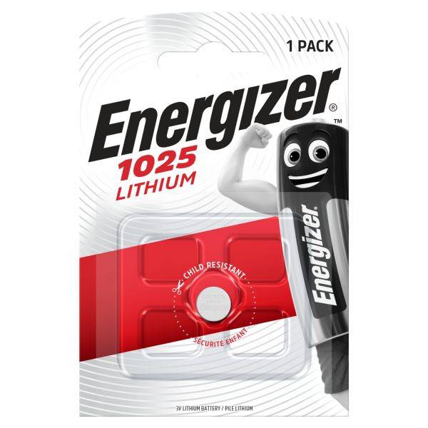 4St. Energizer CR1025 CR1025 3 Volt 1er Blister-0