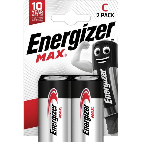 3St. Energizer LR14 (2 Stk.) Max Baby (C) 2 Stück BR,Inhalt:2Stück-0