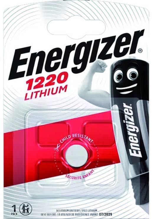 10St. Energizer CR1220 (1 Stk.) CR1220 3 Volt 1er Blister-0